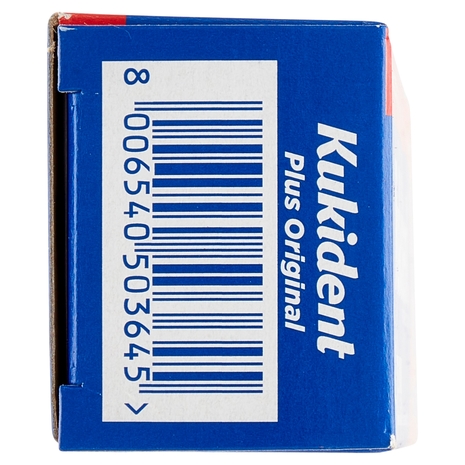 Kukident Complete Plus Original Crema Adesiva per Dentiere Totali e Parziali 35 g